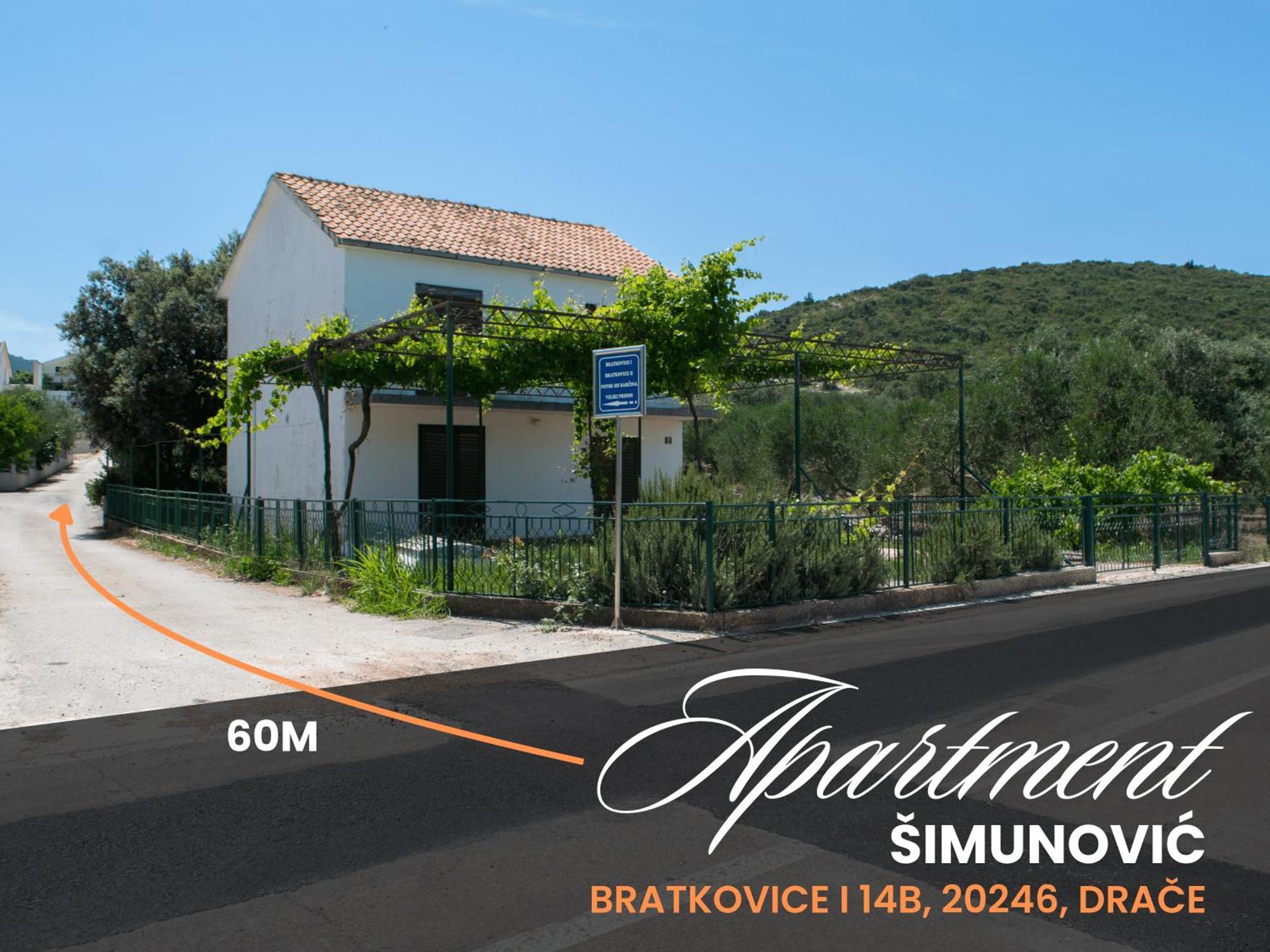 Apartment Šimunović Drače Exterior foto