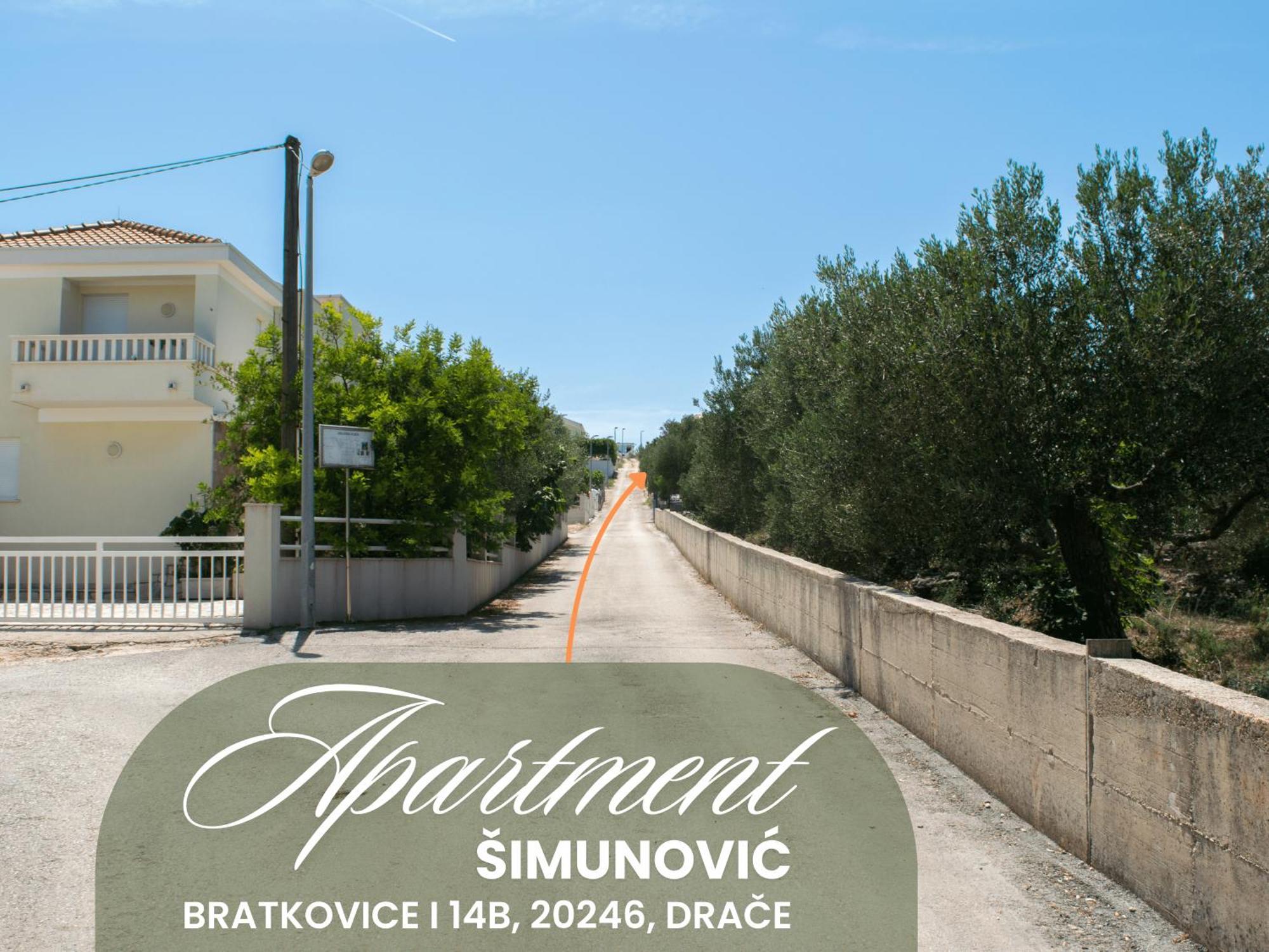 Apartment Šimunović Drače Exterior foto