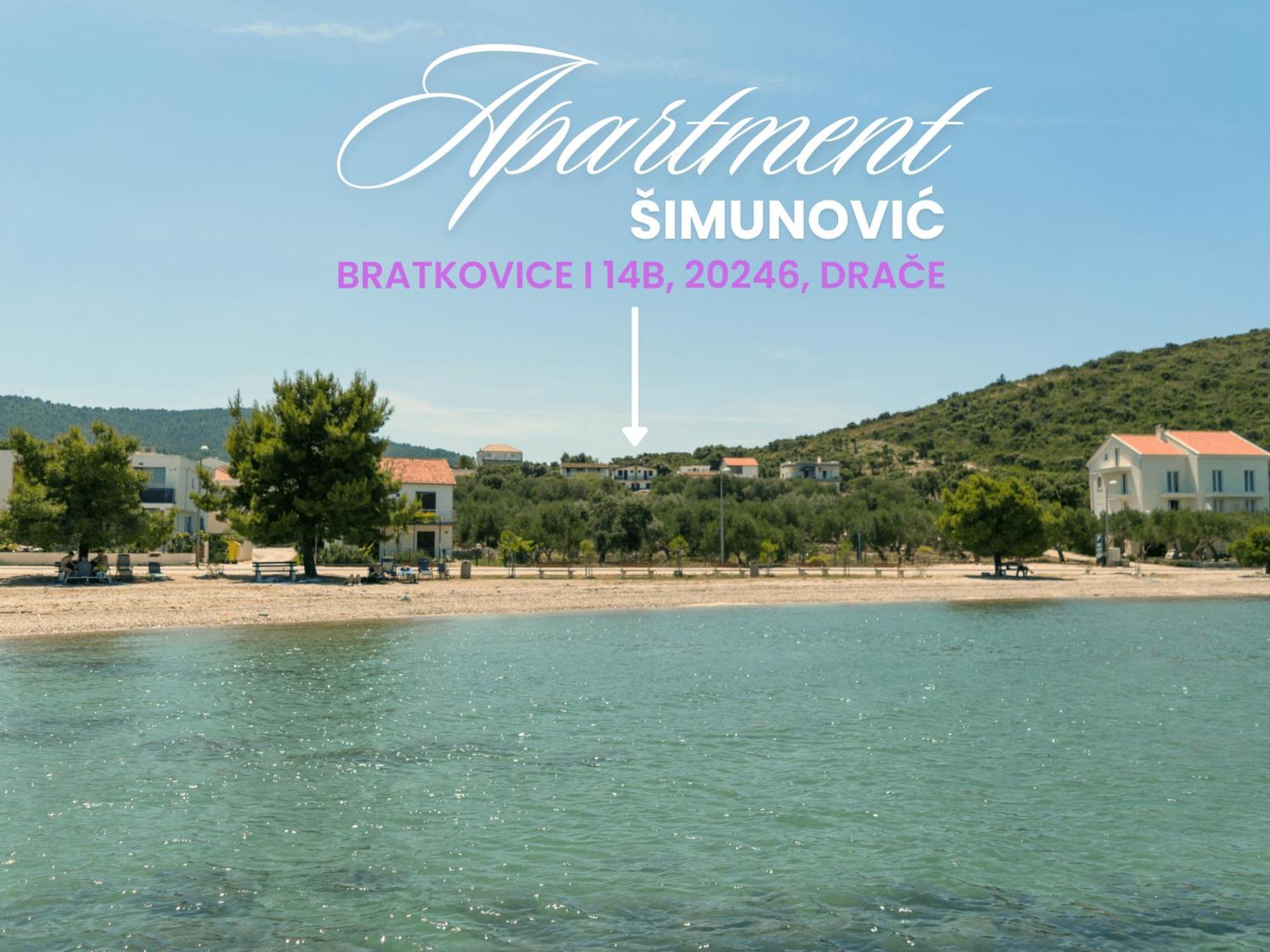 Apartment Šimunović Drače Exterior foto
